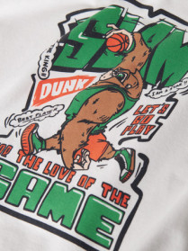 NAME IT Bluse Vux Bright White Slam Game